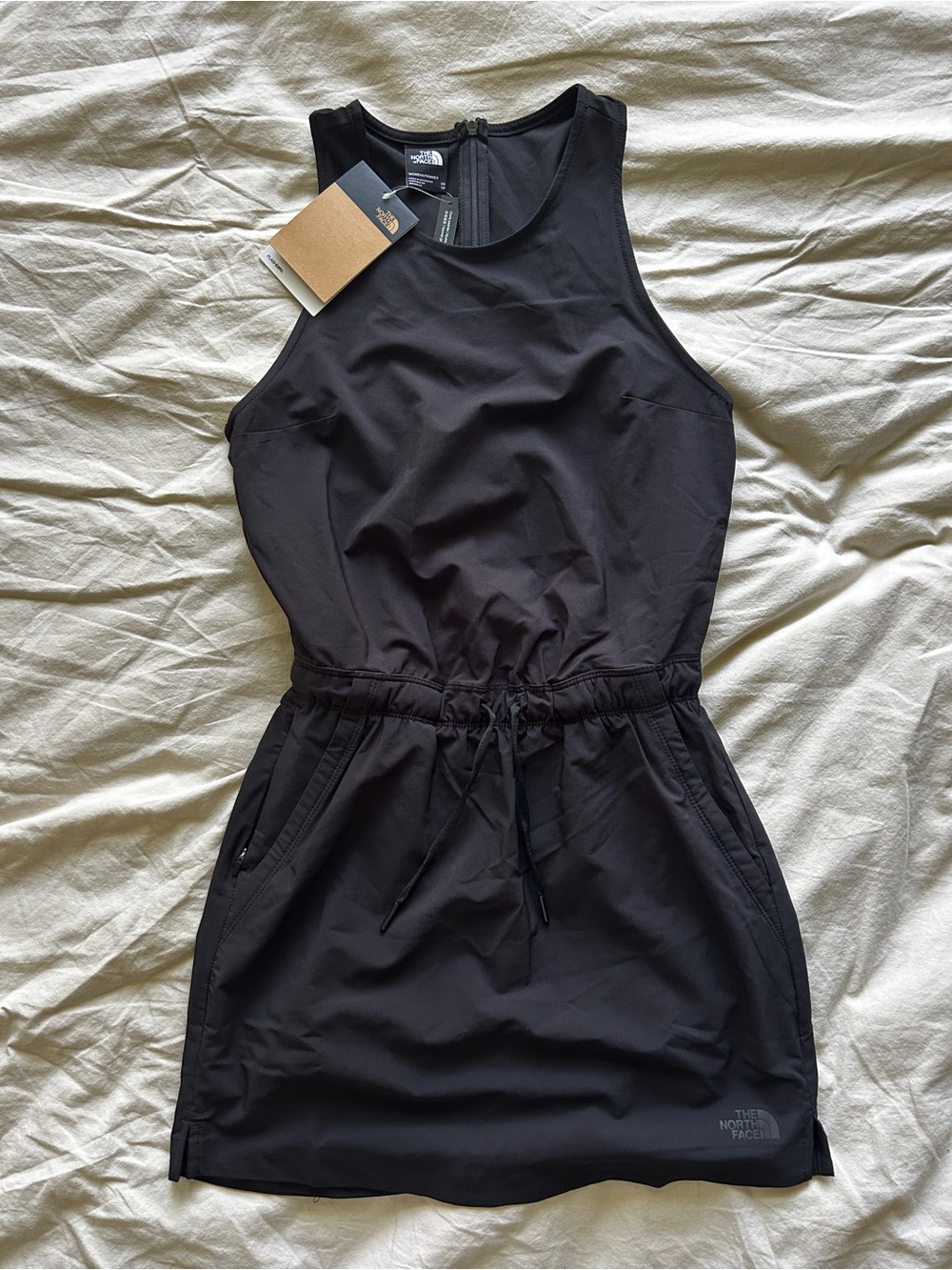 The North Face Women's Black Sleeveless Drawstring Dress